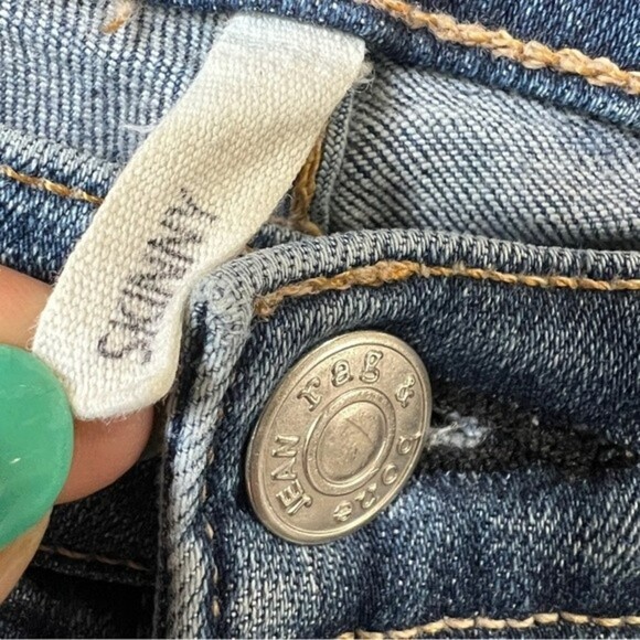 Rag & Bone Skinny Preston Boyfriend Denim Jeans Size 28 - Picture 12 of 13